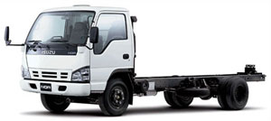 Грузовой автомобиль ISUZU NQR75P - шасси мусоровоза самосвала